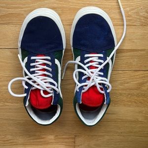 Multicolored Old Skool Vans